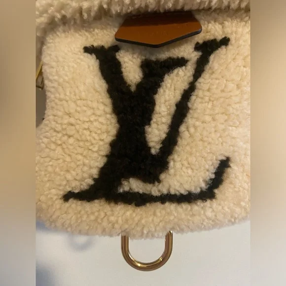 Louis Vuitton 2019 Monogram Giant Teddy Fleece Bumbag - Picture 3 of 16